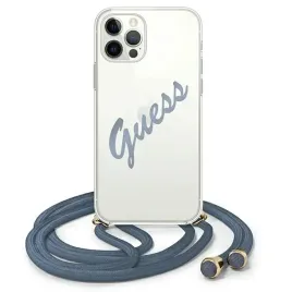 guess-etui-hardcase-do-iphone-12-pro-max-67-script-vintage-niebieski