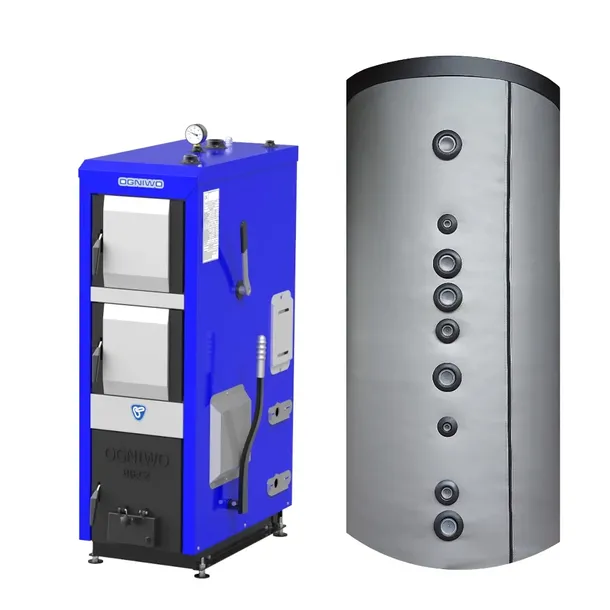 Pakiet Kocioł Ogniwo BIO 8 kW + Bufor HS B0 300