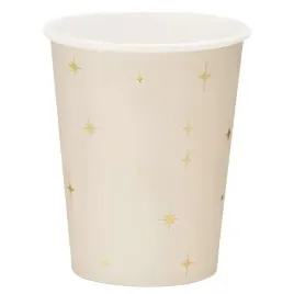 kubeczki-papierowe-gwiazdki-bezowy-partydeco-220-ml-6-szt