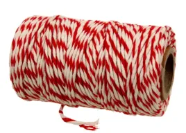 sznurek-bawelniany-bialo-czerwony-100-g