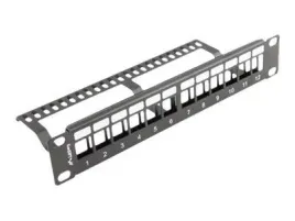 lanberg-patch-panel-blank-12-port-1u-with-organizer-for-keystone-modules