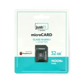 karta-justpi-microsd-32gb-100mb-s-kl-10-noobs-rpi