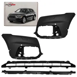 audi-q5-17-21-narozniki-lewy-prawy-listwa-atrapa-srodkowa-zderzaka-przod