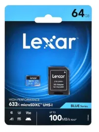 karta-pamieci-lexar-64gb-microsdxc-633x-u3-a1-v30-adapter-sd