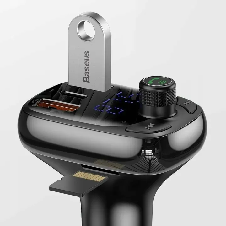 transmiter-bluetooth-ladowarka-do-samochodu-baseus-s-13-czarny