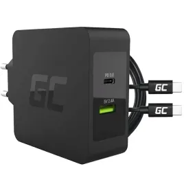 green-cell-szybka-ladowarka-sieciowa-usb-c-usb-45w-pd-kabel-200-cm-usb-c