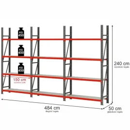 regal-magazynowy-4-polkowy-mega-m-fortis-h-240-cm-l-484-cm-g-50-cm-zestaw