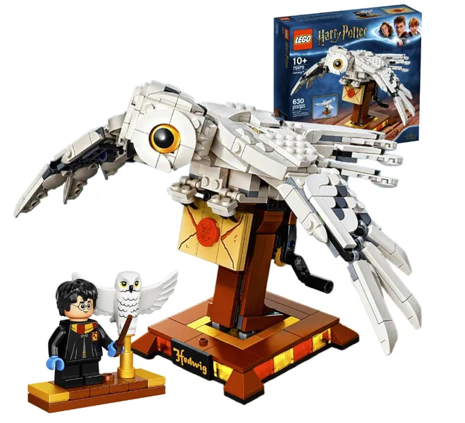 LEGO 75979 Harry Potter - Hedwiga - Sowa - duża figura - rusza skrzydłami