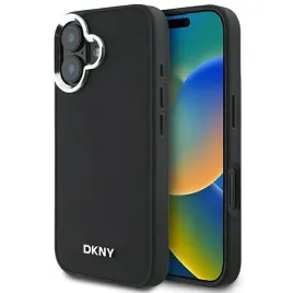 dkny-etui-do-iphone-16-6-1-do-magsafe-hardcase-plain-silver-logo-metal