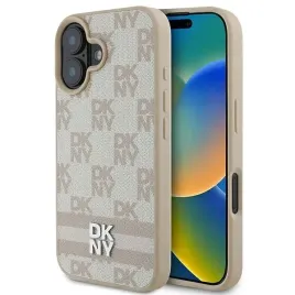 dkny-case-do-iphone-16-6-1-z-paskami-printed-stripes-i-checkered-pattern