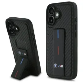 bmw-pokrowiec-hardcase-do-iphone-16-6-1-z-m-grip-stand-i-carbonowym-wzorem