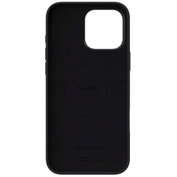 spacecase-etui-case-pokrowiec-do-iphone-16-pro-max-black-do-magsafe-funkcje-antyposlizgowa-struktura-ladowanie-indukcyjne-magsafe-pochlanianie-wstrzasow