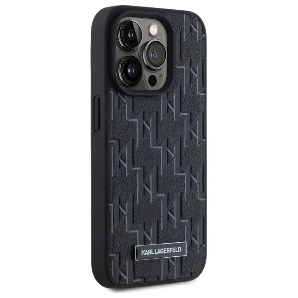 karl-lagerfeld-case-do-iphone-15-pro-61-hardcase-leather-monogram-kolor-czarny