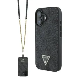 guess-etui-hardcase-do-iphone-16-6-1-leather-metal-logo-strass-crossbody