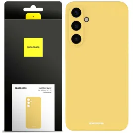 spacecase-etui-silikonowe-case-galaxy-s23-fe-zolte-pokrowiec