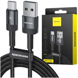 spacecase-kabel-usb-c-do-usb-typ-c-1m-3a-czarny-do-ladowania-szybki