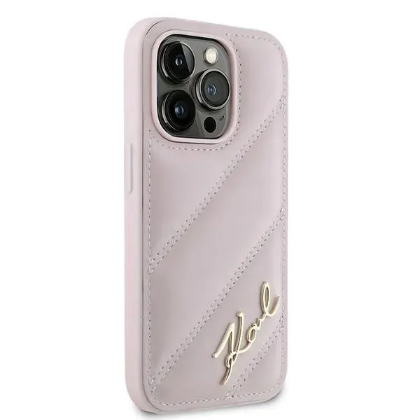 karl-lagerfeld-etui-do-iphone-14-pro-max-67-diagonal-quilted-script-rozowe-kolor-rozowy