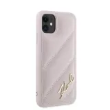 karl-lagerfeld-etui-hardcase-do-iphone-11-xr-6-1-diagonal-quilted-script-kolor-rozowy