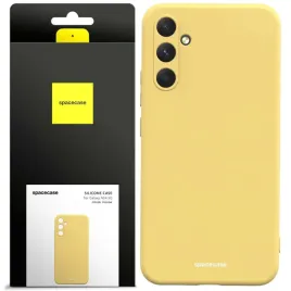spacecase-etui-silikonowe-case-pokrowiec-do-samsung-galaxy-a54-5g-zolty