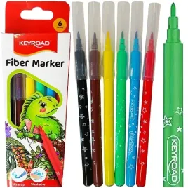flamastry-mazaki-pisaki-markery-keyroad-6-intensywnych-kolorow-2mm
