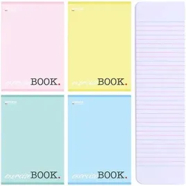 zeszyt-a5-3-linia-32-kartki-szkolny-laminowana-okladka-pastel-office-4szt