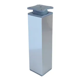 nozka-meblowa-regulowana-chrom-h-150-mm-prosta-kwadratowa-profil-aluminiowy