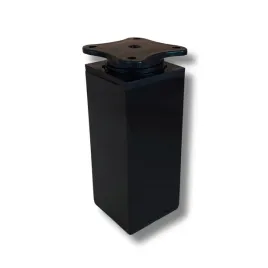 nozka-meblowa-regulowana-czarna-h-100-mm-prosta-kwadratowa-niska-aluminiowa