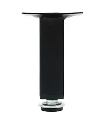 nozka-meblowa-prosta-czarny-mat-25-x-25-mm-h-10-cm-regulowana-stopka