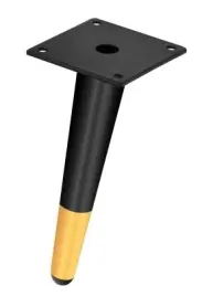 nozka-meblowa-duet-skosna-czarna-zlota-13-cm-noga-h-130-mm