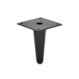nozka-meblowa-czarna-mat-stozek-13-cm-noga-h-130-mm