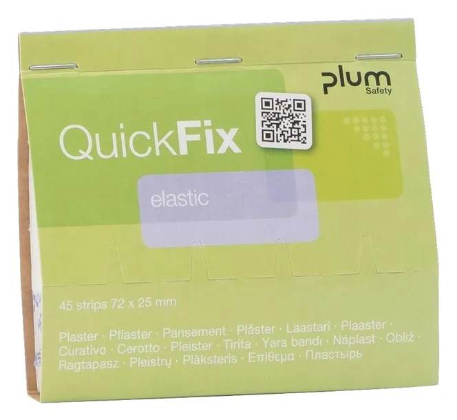Plastry z elastycznego materiału PLUM QuickFix wkład 45szt