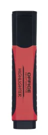 zakreslacz-office-products-z-gumowym-uchwytem-2-5mm-czerwony-10szt