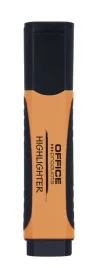 zakreslacz-office-products-z-gumowym-uchwytem-2-5mm-pomaranczowy-10szt