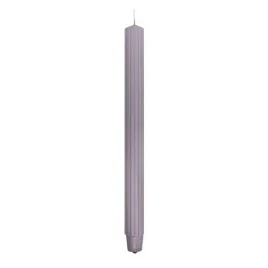 swieca-stolowa-dluga-ryflowana-donau-home-25x300-mm-4szt-szaro-popielata