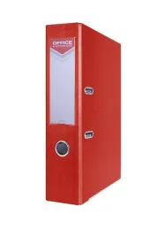segregator-z-szyna-pp-a4-75mm-czerwony-dzwigniowy