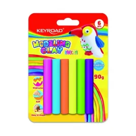 plastelina-keyroad-6x15g-neon-blister-mix-kolorow