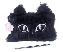 piornik-saszetka-memoris-fluffy-kot-czarna