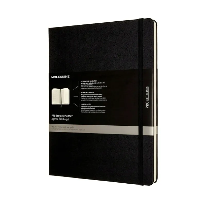notes-pro-project-planner-xl-twarda-oprawa-czarny-stan-nowy