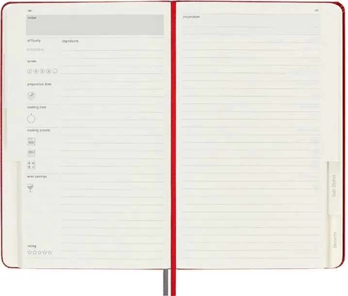 notes-passion-journal-recipe-400-stron-czerwony-glebokosc-produktu-2-cm