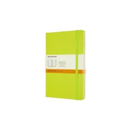 notes-classic-l-13x21cm-w-linie-twarda-oprawa-240-stron-lemon-green