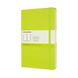 notes-classic-l-13x21cm-gladki-twarda-oprawa-240-stron-lemon-green