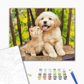 malowanie-po-numerach-brushme-40x50-cm-mali-przyjaciele-1szt-w-pudelku