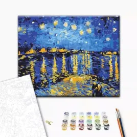 malowanie-po-numerach-40x50-cm-gwiazdzista-noc-nad-rona-vincent-van-gogh