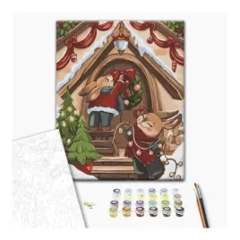 malowanie-po-numerach-brushme-30x40-cm-swiateczne-kroliczki-1szt