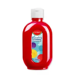 farba-plakatowa-keyroad-300ml-butelka-czerwona