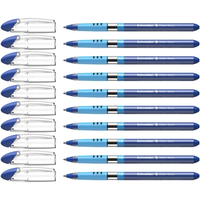 dlugopis-slider-basic-xb-niebieski-10szt