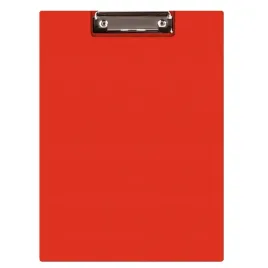 clipboard-teczka-pvc-a4-czerwony-podklad-z-klipem