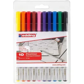 cienkopis-e-89-ef-edding-03-mm-10szt-mix-kolorow