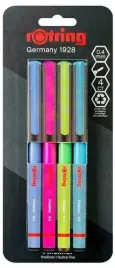 cienkopis-kreslarski-rotring-4-szt-04-mm