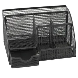 przybornik-na-biurko-organizer-6-komor-szufladka-miejsce-na-listy-metalowy